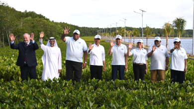 Sejumlah kepala negara hadir di WWF Ke-10 terlihat di kawasan Mangrove Bali. Foto: Humas WWF Ke-10 Bali