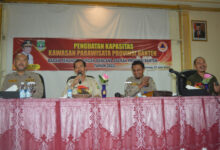 Peningkatan kapasitas tangani bencana di kawasan wisata dari BPPBD Banten. Foto: Biro Adpim Banten.