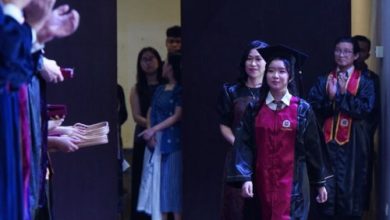 Kayla, siswa Binus Serpong. Foto Antara