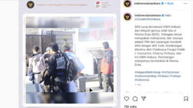 Instragram KBRI Angkara soal Evakuasi. KBRI Angkara