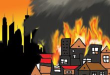 Ilustrasi kebakaran. Foto: Antara