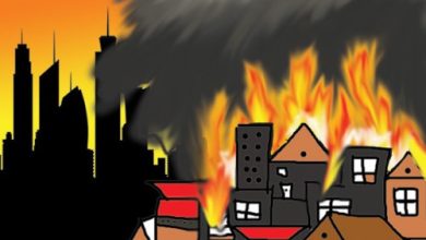 Ilustrasi kebakaran. Foto: Antara