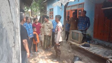 Kebakaran rumah di Pontang. Foto: Yono