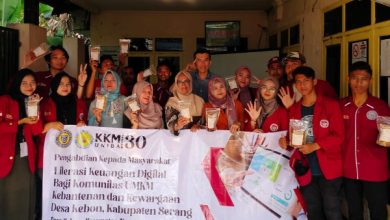 Literasi keuangan digital dari KKM Uniba 30. Foto: KKM Univa 30