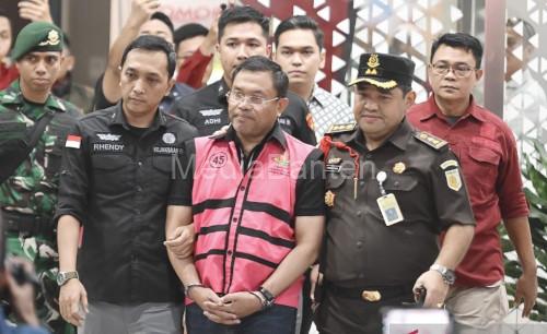 Kejagung menahan Sony Sonjaya, Wakil Ketua BGN sebagai tersangka. Foto Antara