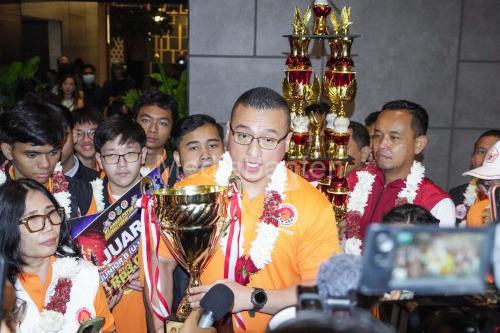 Kontingen DKI Jakarta jadi juara umum usai raih 17 medali di Kejurnas Catur 2026. Foto Antara