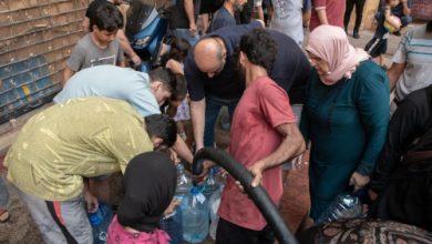 Keluarga terlantar di tempat pengungsian di Lebanon. Foto: Antoni Lallican/Hans Lucas dari MSF