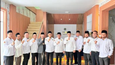 Pengurus BW Kota Serang bersama jajaran Kemenag Kota Serang. Foto Humas BWI Kota Serang