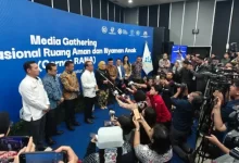 6 Kementrian melakuakn jumpa peras soal Gernas Rana buat memerangi kekerasan anak. Foto Antara