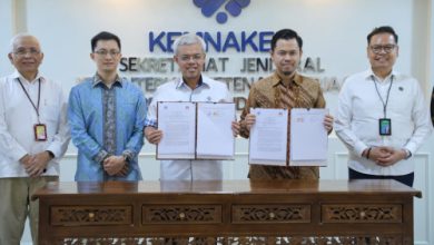 Kemnaker dan Huwei Tech kerjsama pengembangan pendidikan vokasi. Foto Biro Humas Kemnaker