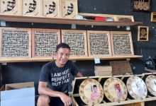 Ini produk kerajinan seni dari CHIP Banten. Foto: Aden Hasanudin