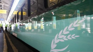 Kereta Petani dan Pedagang yang ditinjau Presiden RI, Prabowo Subianto. Foto Antara