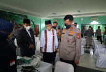 Kapolda Banten, Kakanwil Kemenag Banten dan PWNU Banten.