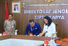 Proyek SPAM Regional Karian - Serpong ditandatangani di Kementrian PUPR. Foto: Pemkot Tangerang
