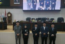 Pembacaan Ketua DPRD Banten definitif. Foto: Antara