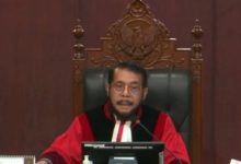 Ketua Mahkamah Konstitusi, Anwar Usman. Foto: LKBN Antara