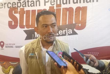 Ketua Satgas Stunting Banten, Ricky Febrianto. Foto: Aden Hasanudin