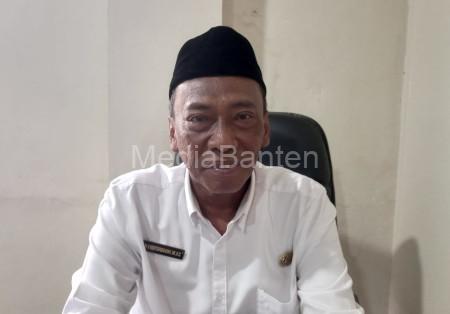KH Encep Syafrudin Muhyi, Kepala Kemenag Kota Serang. Foto: Aden Hasanudin
