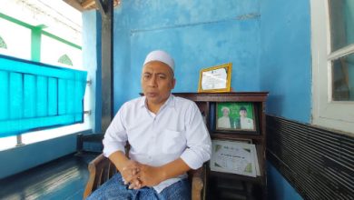 KH Hamdan Suhaemi, Ulama Muda Lebak Wangi. foto Taufik Hidayat