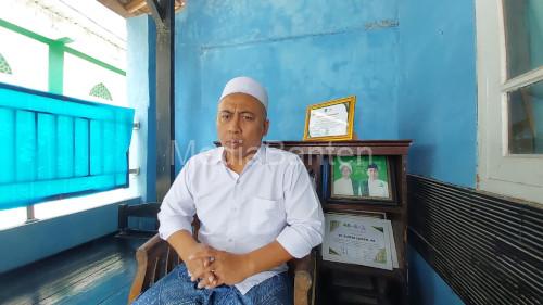 KH Hamdan Suhaemi, Ulama Muda Lebak Wangi. foto Taufik Hidayat