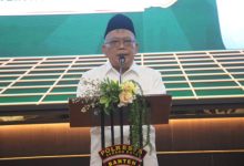 KH Matin Syarkowi, Ketua Dewan Pembina Biwali. Foto Yono