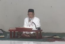 KH Matin Syarkowi di Ponpes Al Fathaniyah, Tengkela, Kota Serang. Foto: Istimewa
