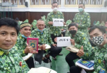 Khataman Quran di SMA Muhammadiyah 1 Yogyakarta.