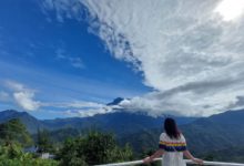 Gunung Kinabalu di Sabah, Malaysia. Foto: LKBN Antara