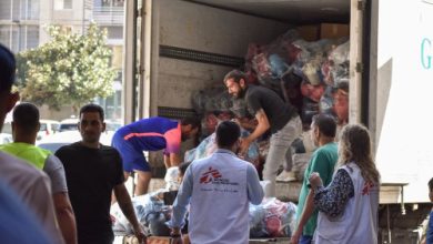 Klinik Keliling MSF setelah pengeboman Israel di Beirut. Foto: Maryam Srour/MSF