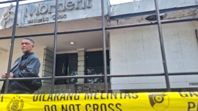 Klinik kesehatan di Jakarta, lokasi ditemukannya Sutrimo, orang dkeat FA, mantan Jampidsus Kejagung. Foto Antara