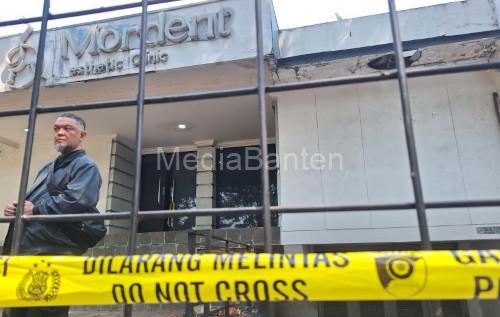 Klinik kesehatan di Jakarta, lokasi ditemukannya Sutrimo, orang dkeat FA, mantan Jampidsus Kejagung. Foto Antara