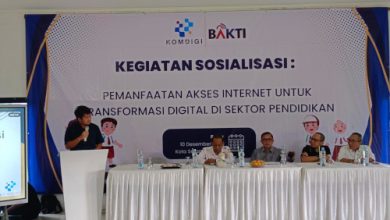Sosialisasi pemanfaat internet untuk transformasi digital dari Komdigi di Kota Serang. Foto Ucu