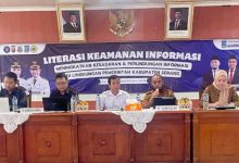 Literasi Keamanan Informasi dari Diskominfo Kabupaten Serang. Foto Arif Soleh