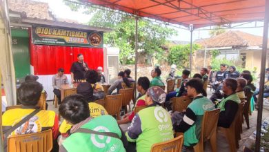 Musyawarah Komunitas Ojek online Kabupaten Serang Bersatu. Foto Yono
