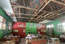 Salah satu kondisi ruagn kelas di sebuah SDN. Foto: Antara