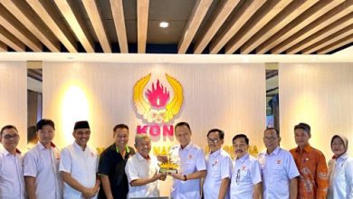 Provnsi Lampung dan Banten mendaftar menjadi tuan rumah bersama penyelnggaraan PON XXIII. Foto Antara