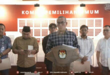 Konfernsi pers KPU RI. Foto: AntaraNews