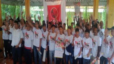 Konsolidasi Projo Banten untuk pemenangan Prabowo - Gibran. Foto: Ucu