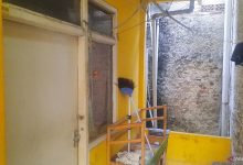 Kontrakan terduga teroris di Kabupaten Tangerang. foto: LKBN Antara