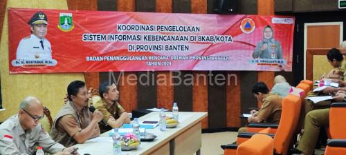 Rapat Koordinasi BPBD Provinsi Banten. Foto: BPBD Banten