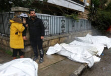 Mayat korban gempa Turki - Suriah. Foto: BBC