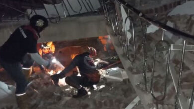 Penyelematan korban dari reruntuhan akibat gempa bumi Cianjur. Foto: BNPB