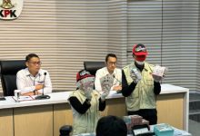 KPK tetapkan 5 tersangka dugaan suap pajak di KPP Jakarta Utara. Foto Antara