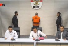 Konferensi KPK soal ternsangka Mantan Menteri Pertanian. Foto: Chanel Youtube KPK
