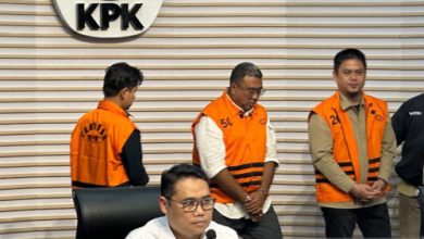 KPK melakukan OTT Bupati Kolaka Timur yang merupakan kader Partai Nasdem. Foto: Antara