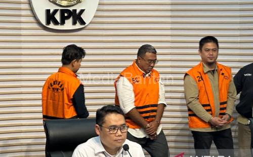 KPK melakukan OTT Bupati Kolaka Timur yang merupakan kader Partai Nasdem. Foto: Antara