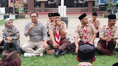 KPU Banten dan Pramuka Kwarda Banten gelar jambore kepemiluan. Foto: Humas KPU Banten