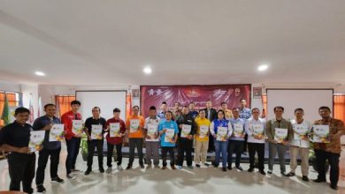 Pengumuman DCS Bacaleg oleh KPU Kota Tangerang. Foto: LKBN Antara