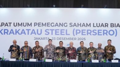 RUPS PT Krakatau Steel. Foto Antara