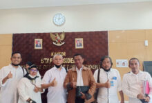 KRJ Banten saat menyambangi Kantor Staf Presiden (KSP). Foto: Ucu